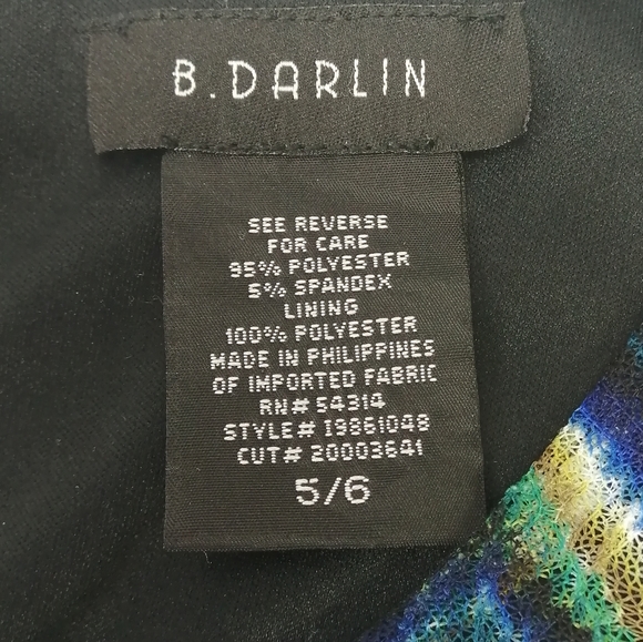 B. DARLIN Midi Dress (Size 5/6) - Picture 11 of 14